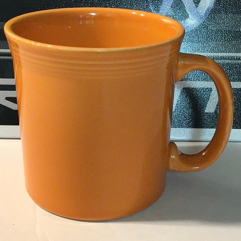 Fiesta Tangerine Java mug
